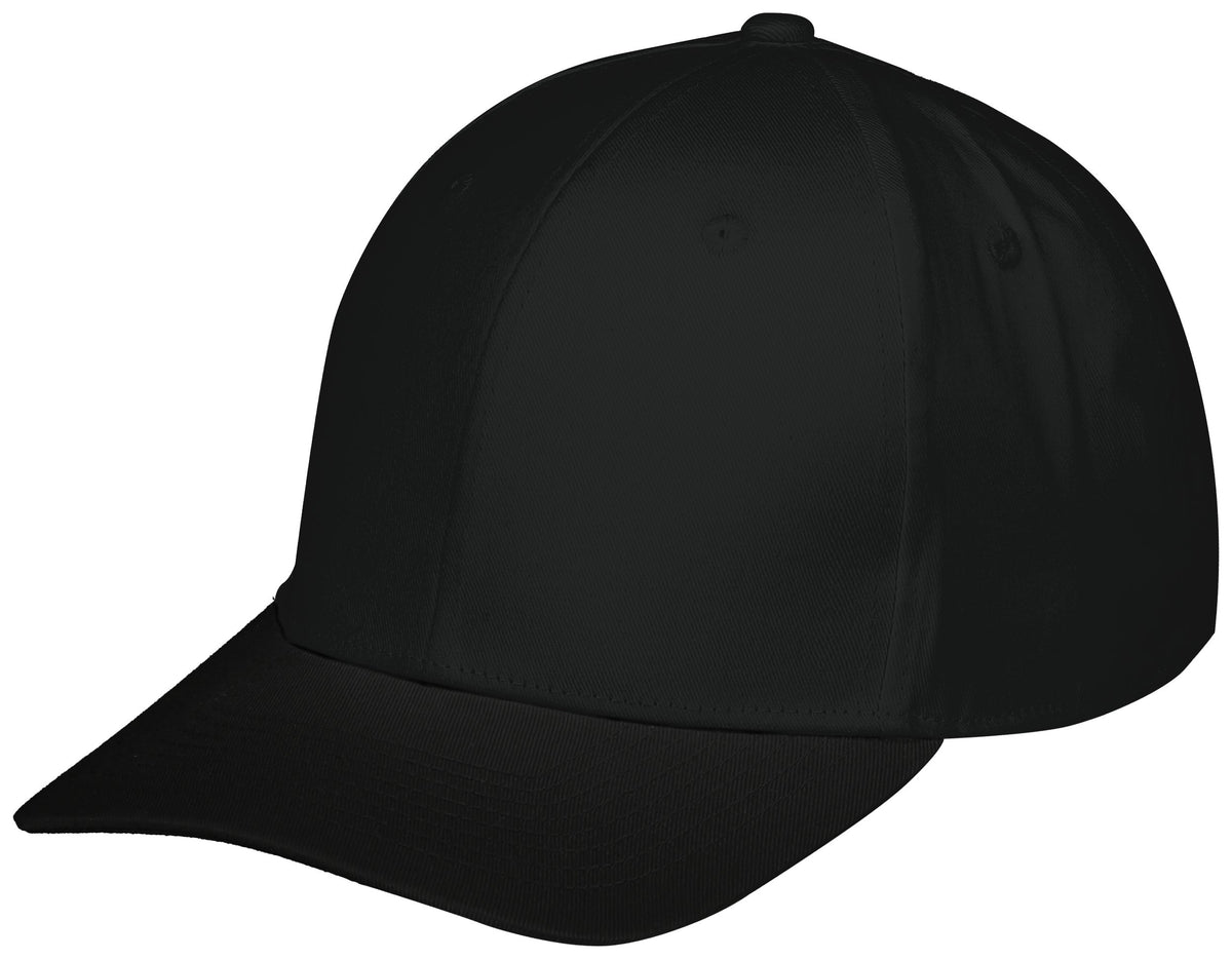 Youth Rally Cotton Twill Cap - Black
