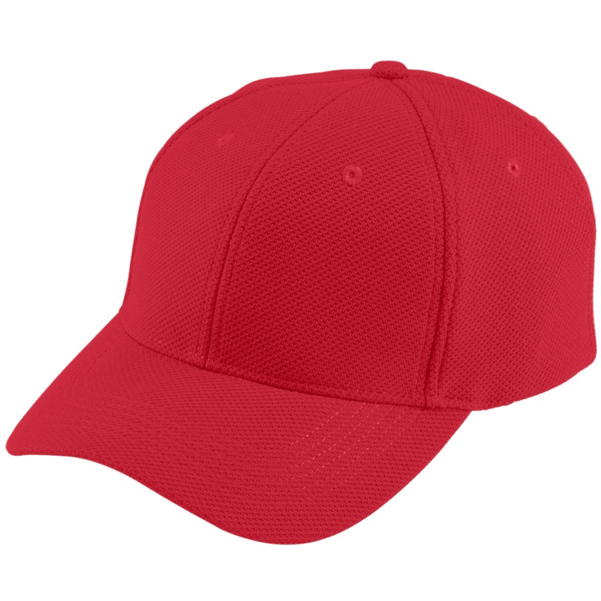 Youth Adjustable Wicking Mesh Cap - Red