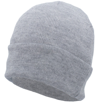 Premium Cuff Beanie - Light Heather