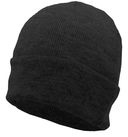 Premium Cuff Beanie - Black