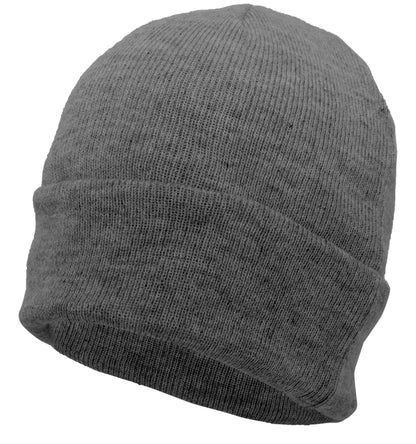 Premium Cuff Beanie - Dark Heather