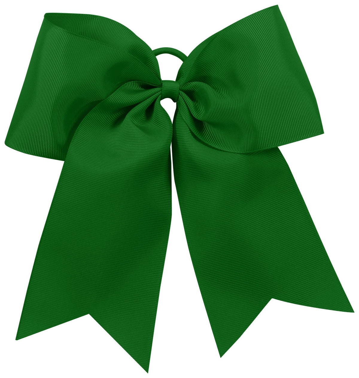 Cheer Hair Bow - Dark Green