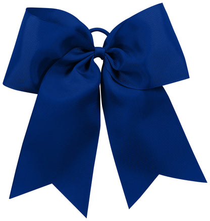 Cheer Hair Bow - Navy