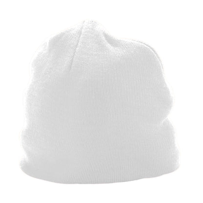 Knit Beanie - White