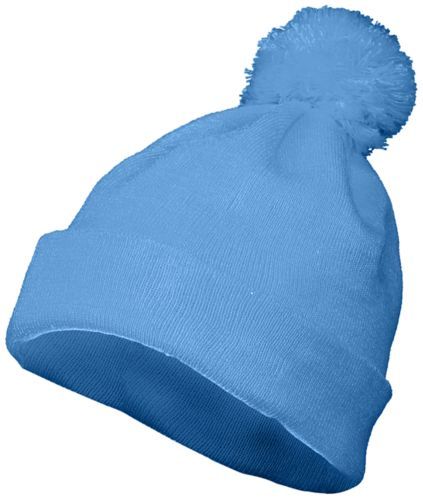 Pom Beanie - Columbia Blue