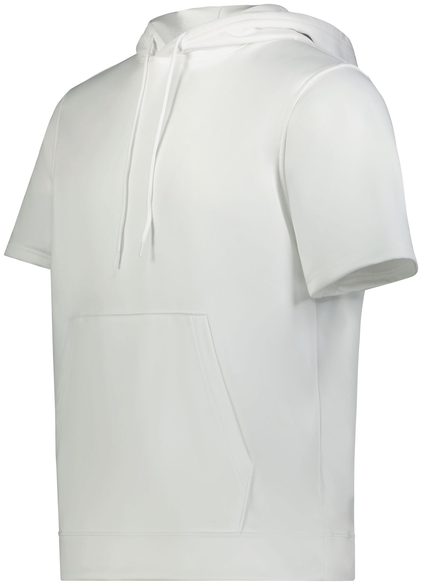Wicking Fleece Short Sleeve Hoodie