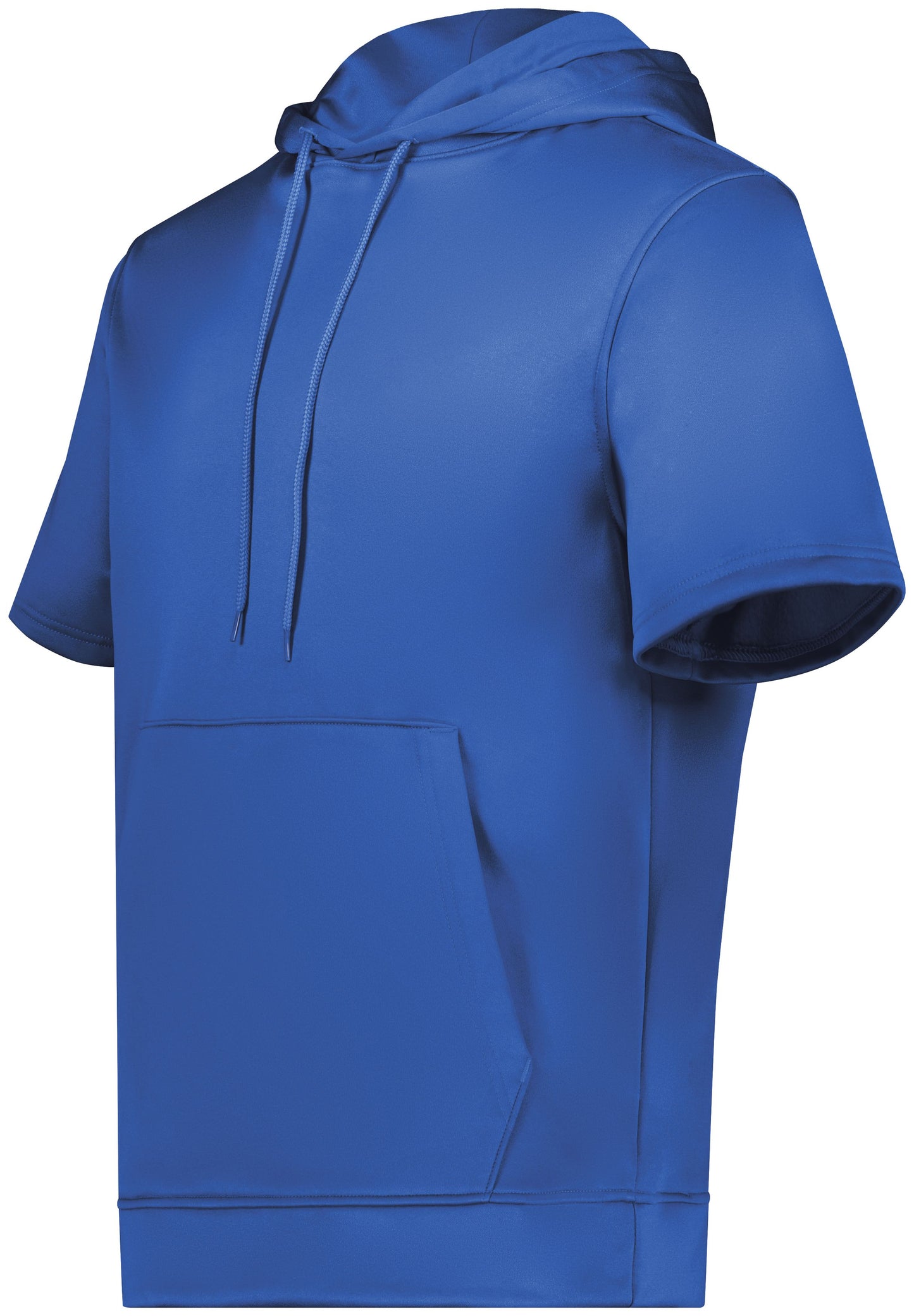 Wicking Fleece Short Sleeve Hoodie
