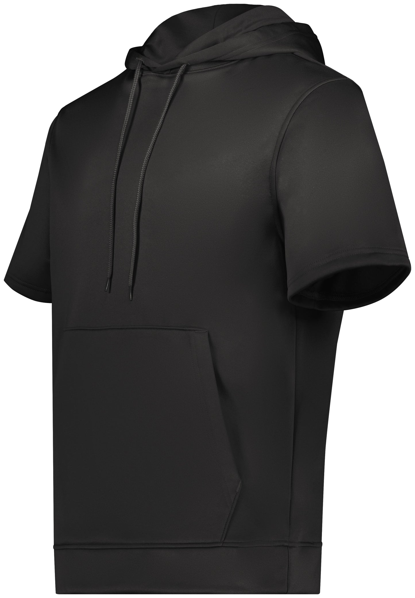 Wicking Fleece Short Sleeve Hoodie