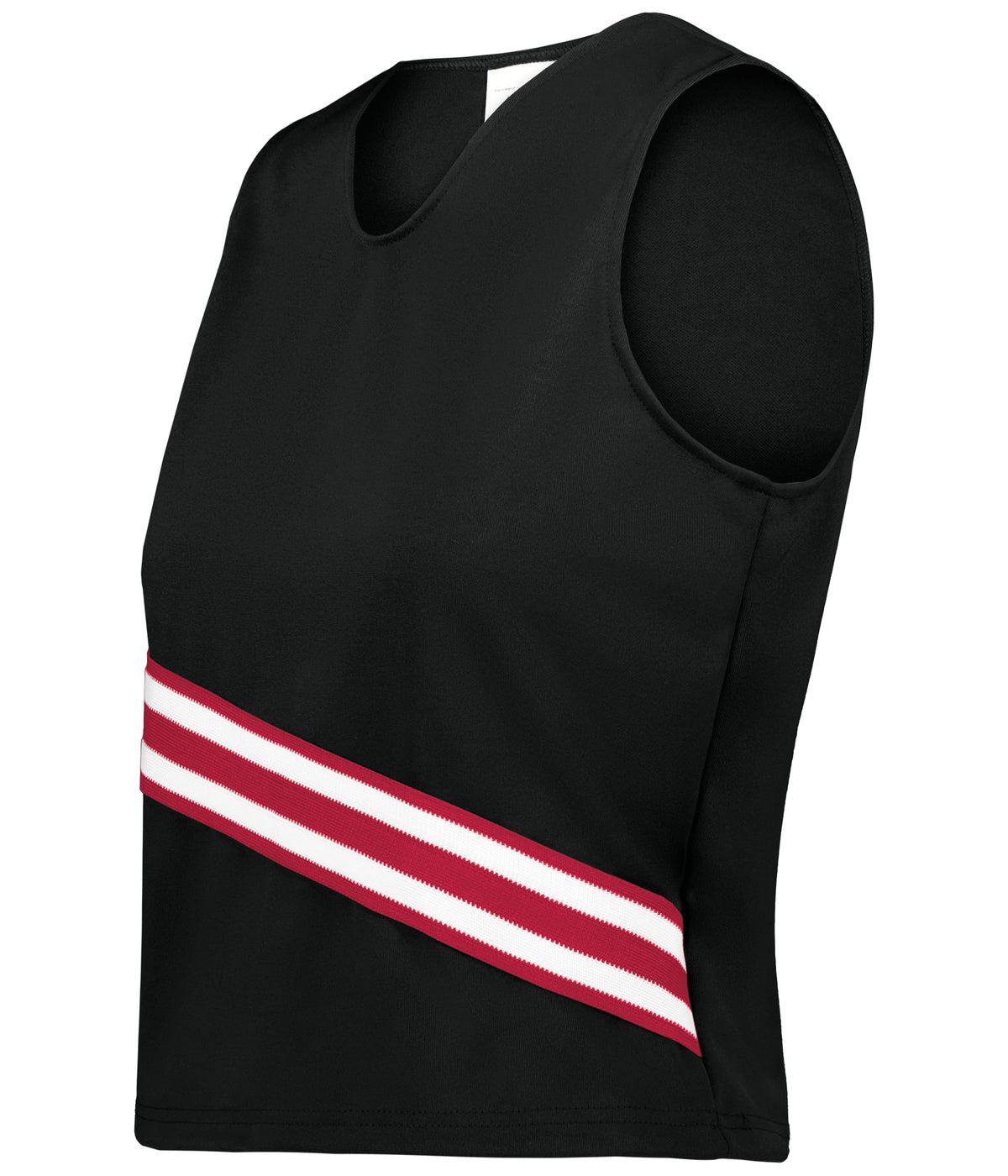 Ladies Cheer Squad Shell - BLACK/SCARLET/WHITE