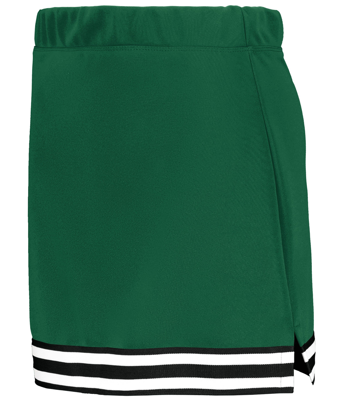 Ladies Cheer Squad Skirt - DARK GREEN/BLACK/WHITE