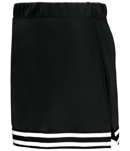 Ladies Cheer Squad Skirt - BLACK/BLACK/WHITE