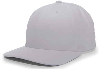 Pro-Wool Hook-And-Loop Adjustable Cap - Silver
