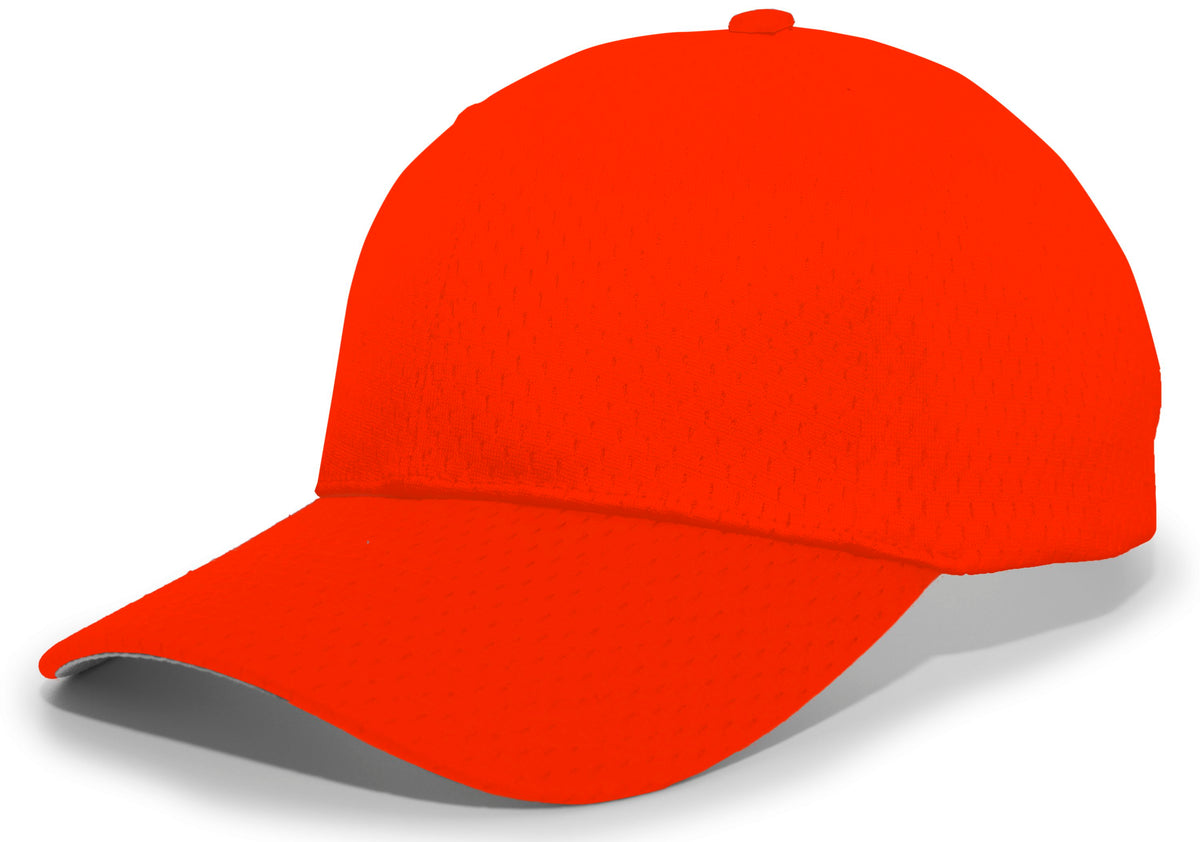 Coolport™ Mesh Hook-And-Loop Adjustable Cap - Orange