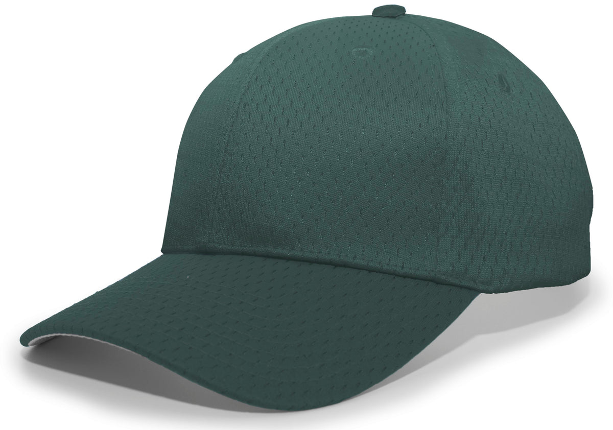Coolport™ Mesh Hook-And-Loop Adjustable Cap - Dark Green