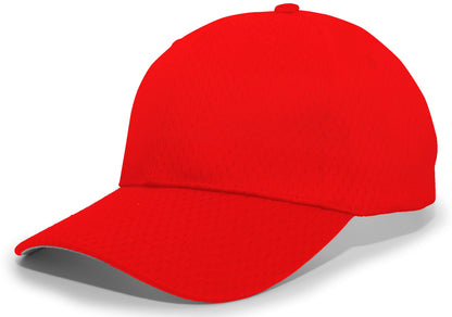 Coolport™ Mesh Hook-And-Loop Adjustable Cap - Red