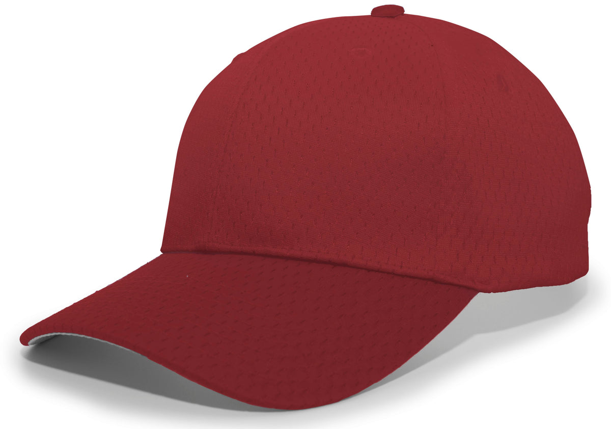 Coolport™ Mesh Hook-And-Loop Adjustable Cap - Maroon