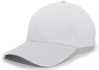 Coolport™ Mesh Hook-And-Loop Adjustable Cap - Silver
