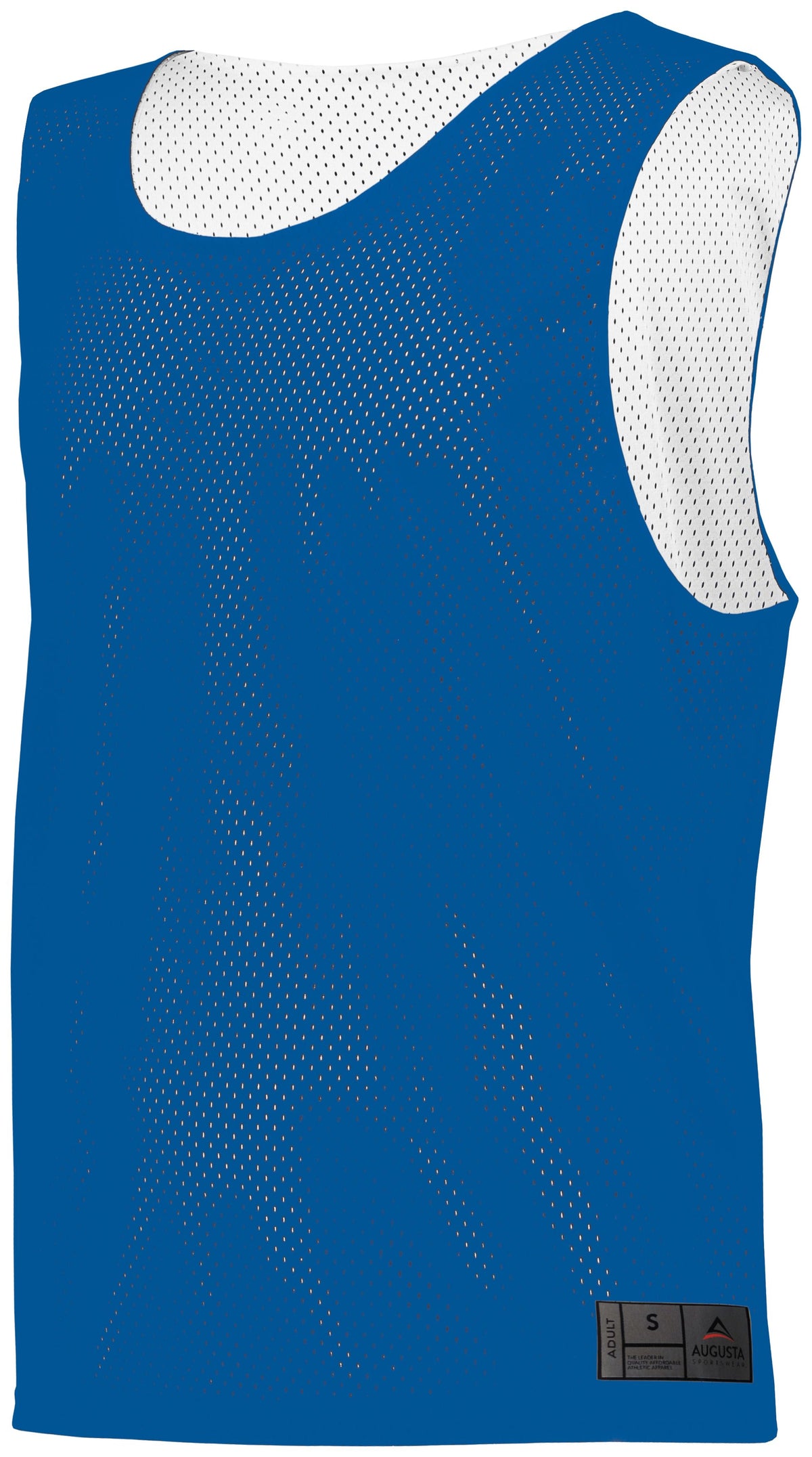 Youth Mesh Reversible Pinnie - ROYAL/WHITE