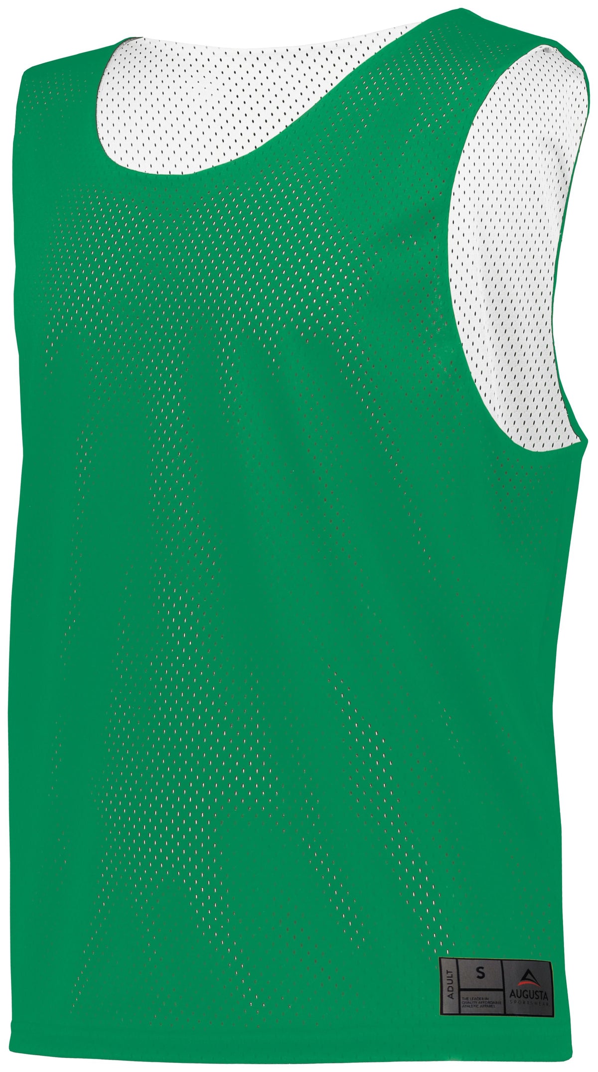 Mesh Reversible Pinnie - KELLY/WHITE