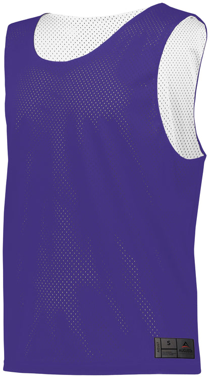 Mesh Reversible Pinnie - PURPLE/WHITE