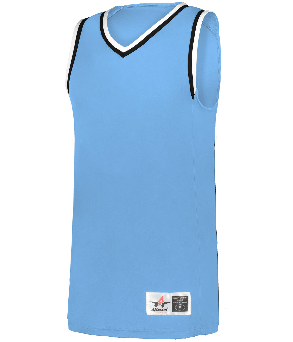 YOUTH RETRO BASKETBALL JERSEY - COL BL/BLACK/WHITE (BA)