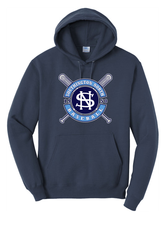 SNLL Full Logo Pullover Hooded Sweatshirt Navy