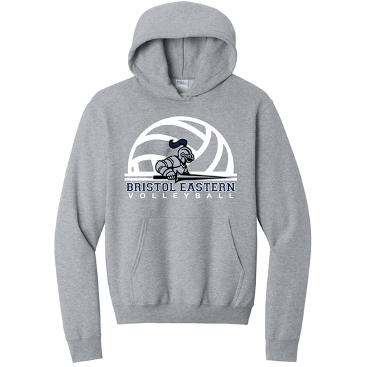 Bristol Eastern Volleyball Full Logo Hooded Sweatshirt