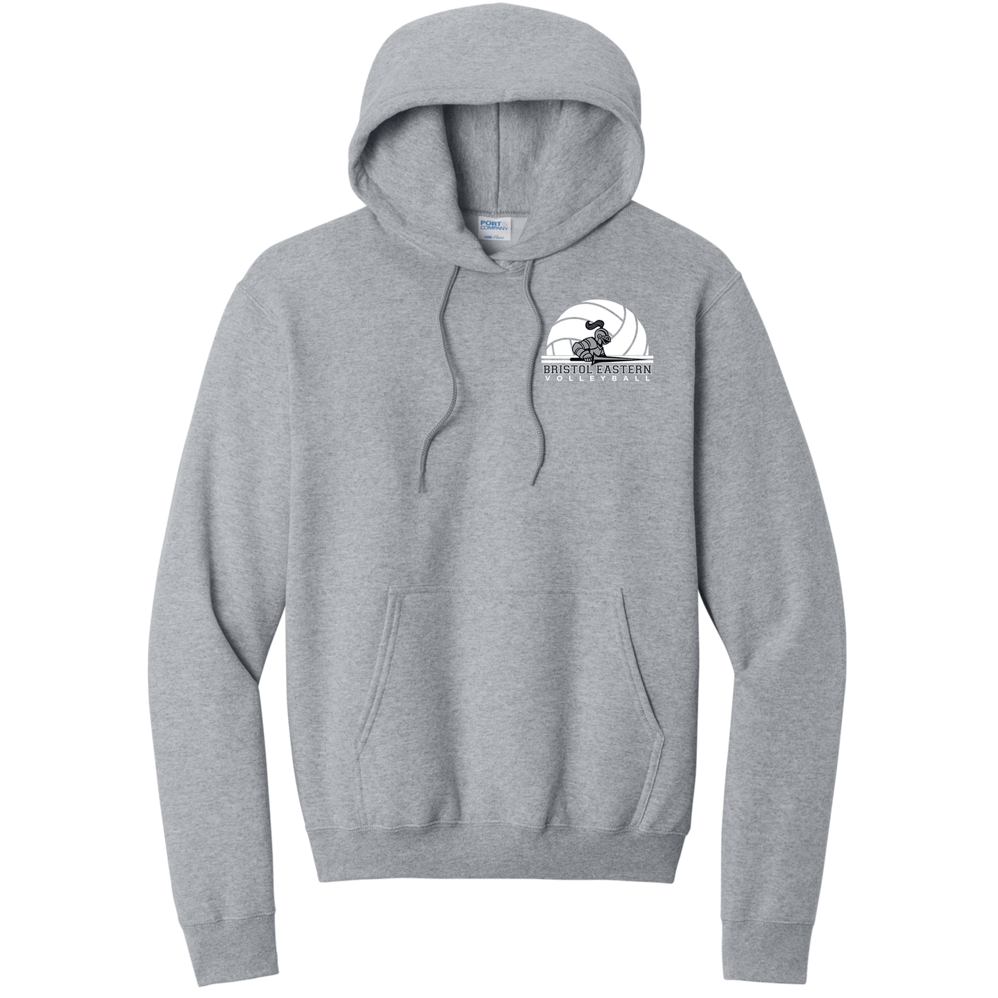 Bristol Eastern Volleyball Left Chest Logo Hooded Sweatshirt