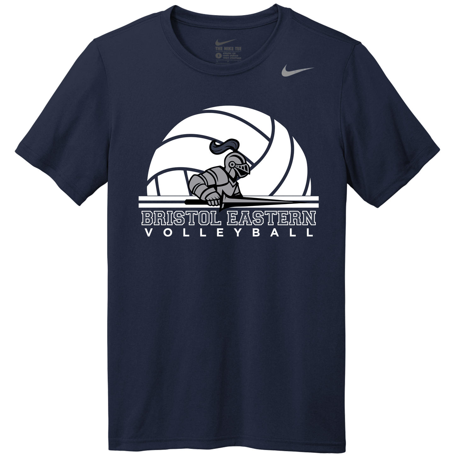 Bristol Eastern Solid Volleyball Nike Legend Tee