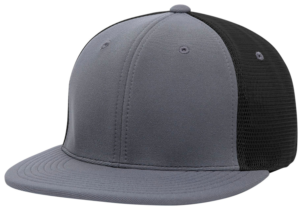 Premium M2 Performance Trucker Flexfit® Cap - Graphite/Black/Graphite