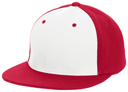 Premium P-Tec Flexfit® Cap - White/Red/Red