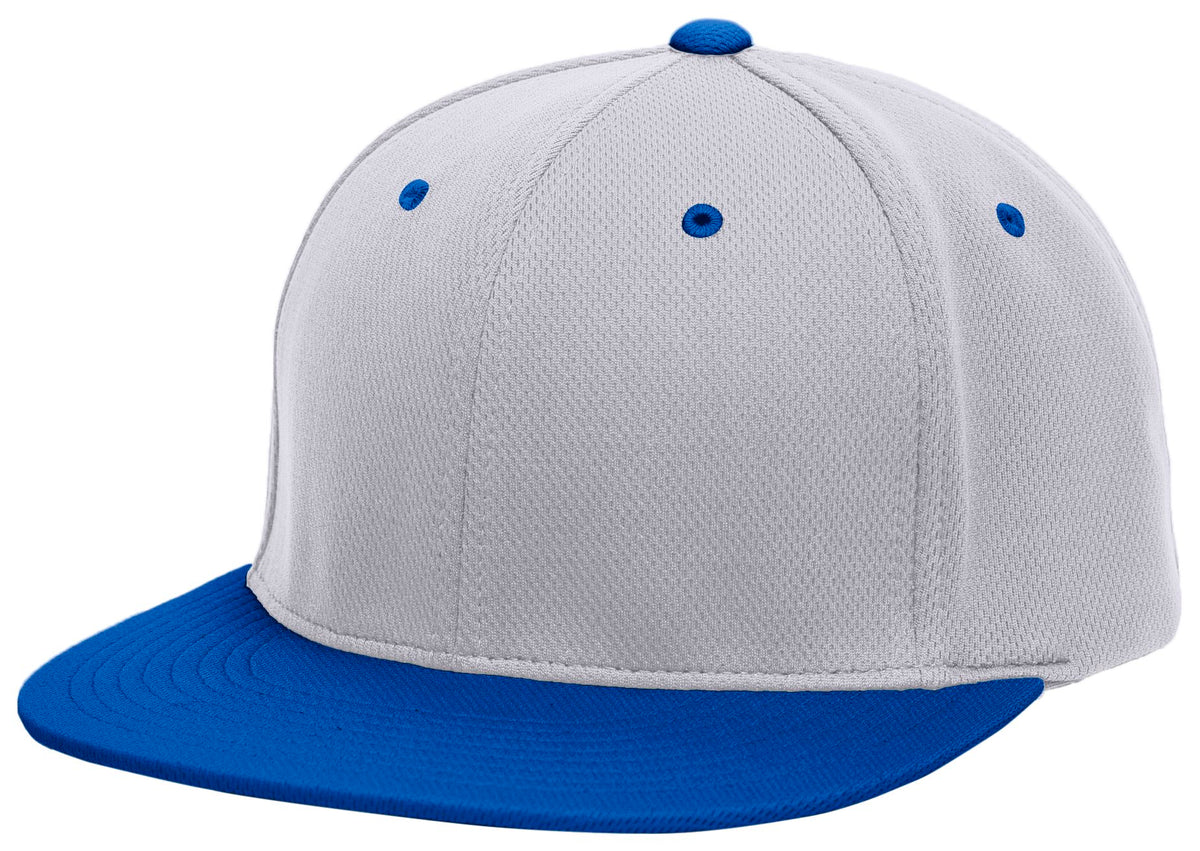 Premium P-Tec Flexfit® Cap - Silver/Royal