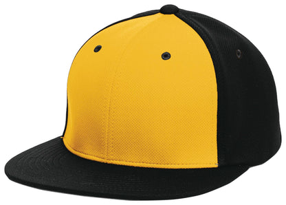 Premium P-Tec Flexfit® Cap - Gold/Black/Black