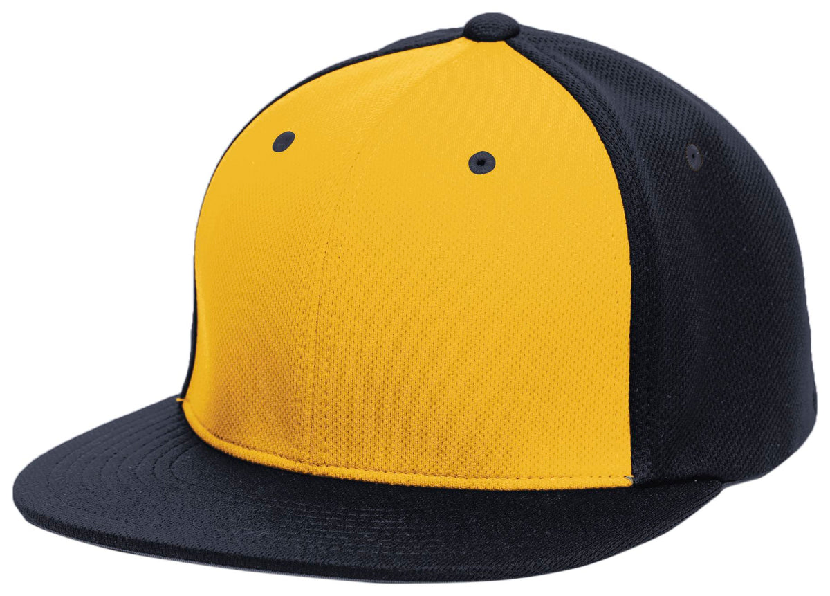 Premium P-Tec Flexfit® Cap - Gold/Navy/Navy
