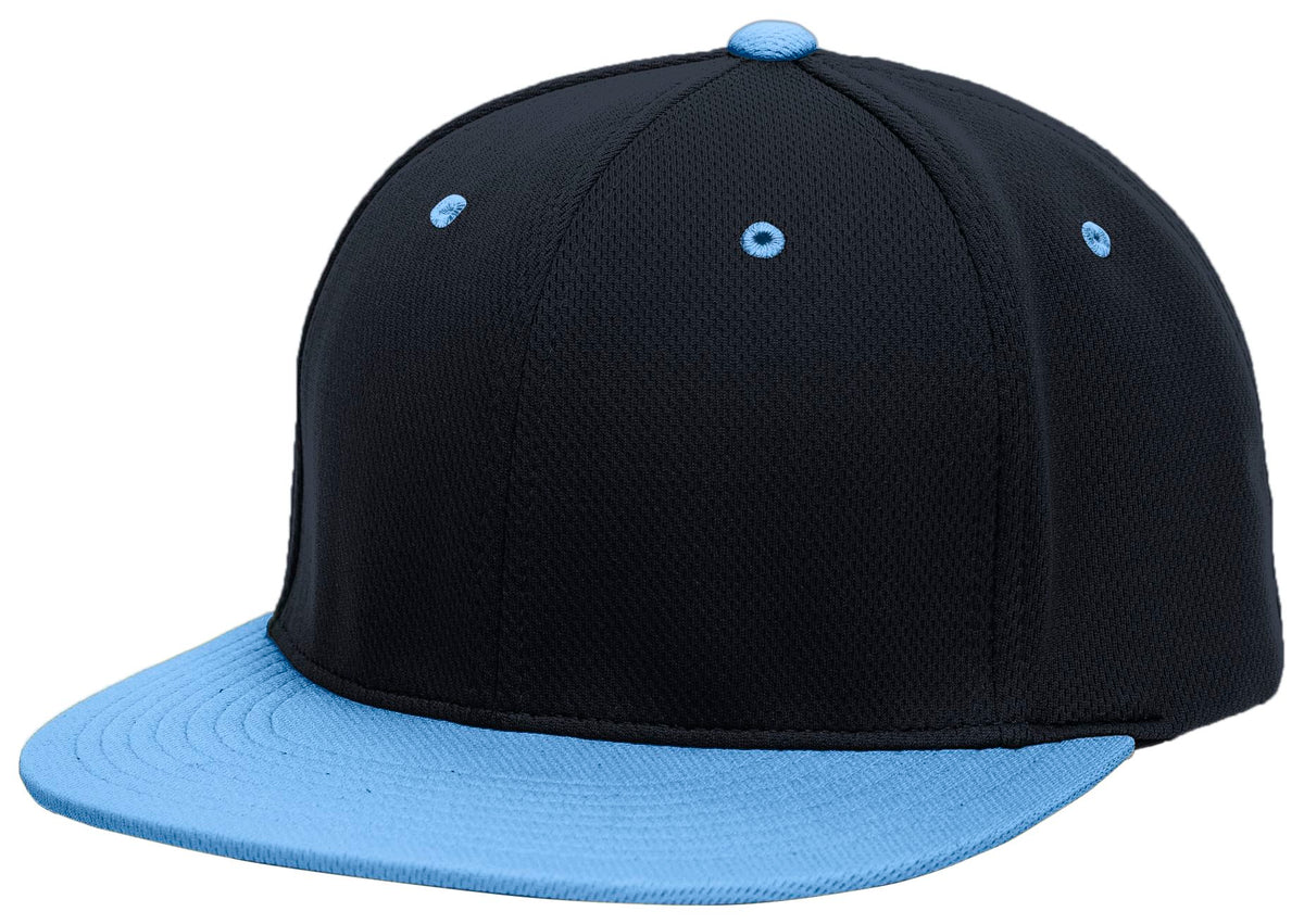 Premium P-Tec Flexfit® Cap - Navy/Columbia Blue