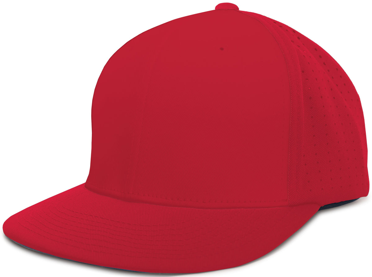 Perforated F3 Performance Flexfit® Cap - Red