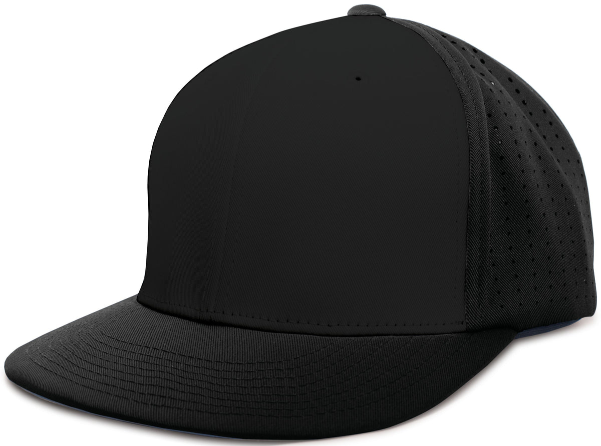 Perforated F3 Performance Flexfit® Cap - Black