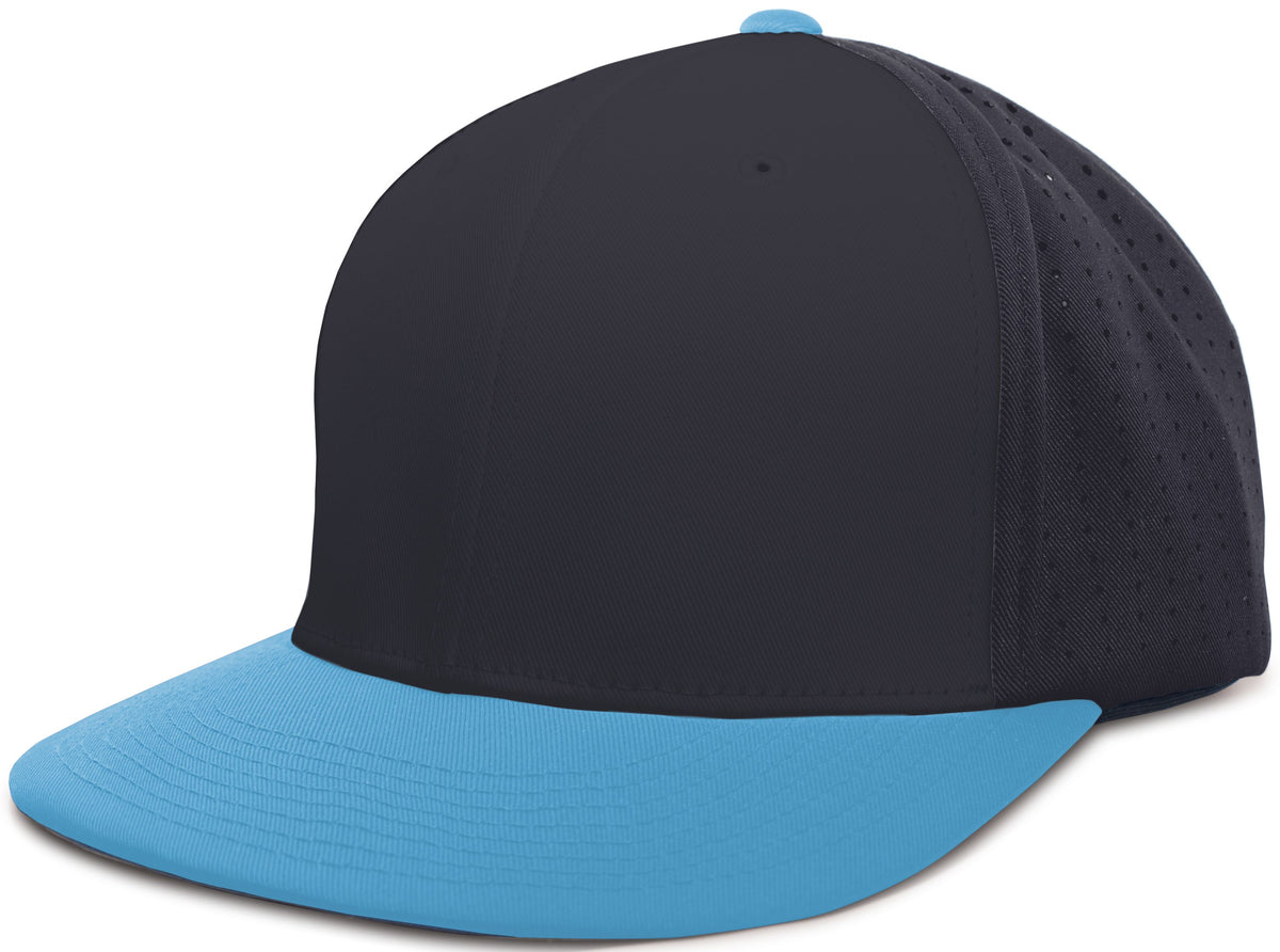 Perforated F3 Performance Flexfit® Cap - Navy/Columbia Blue
