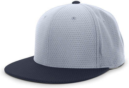 Performance Air Jersey Flexfit® Cap - Silver/Navy