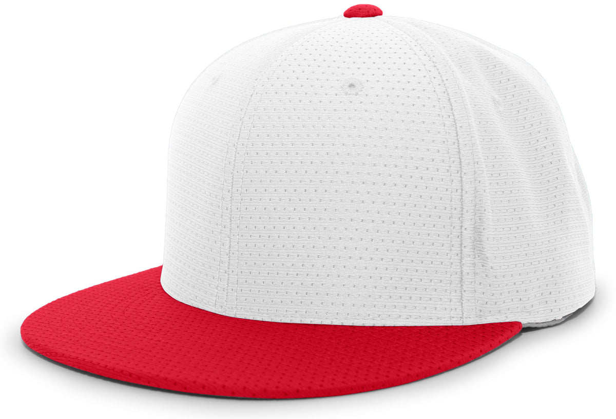 Performance Air Jersey Flexfit® Cap - White/Red