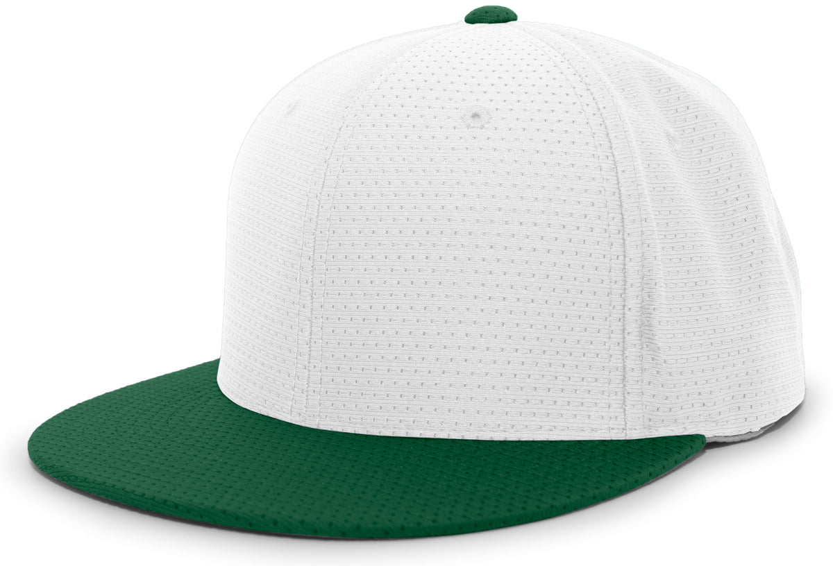 Performance Air Jersey Flexfit® Cap - White/Dark Green
