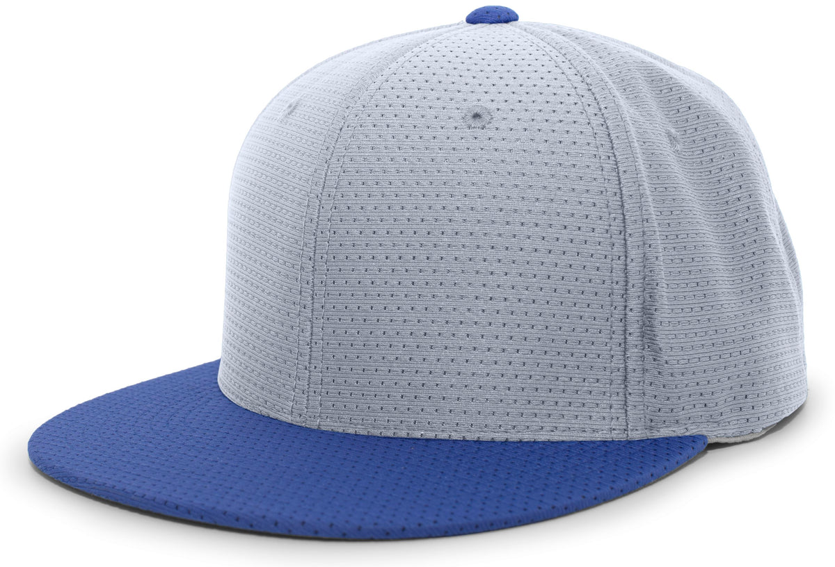 Performance Air Jersey Flexfit® Cap - Silver/Royal