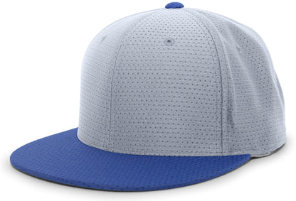 Performance Air Jersey Flexfit® Cap - Silver/Royal