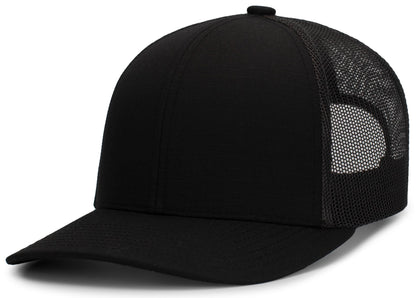 Multicam® Trucker Snapback Cap - Black/Lt Charcoal/Black