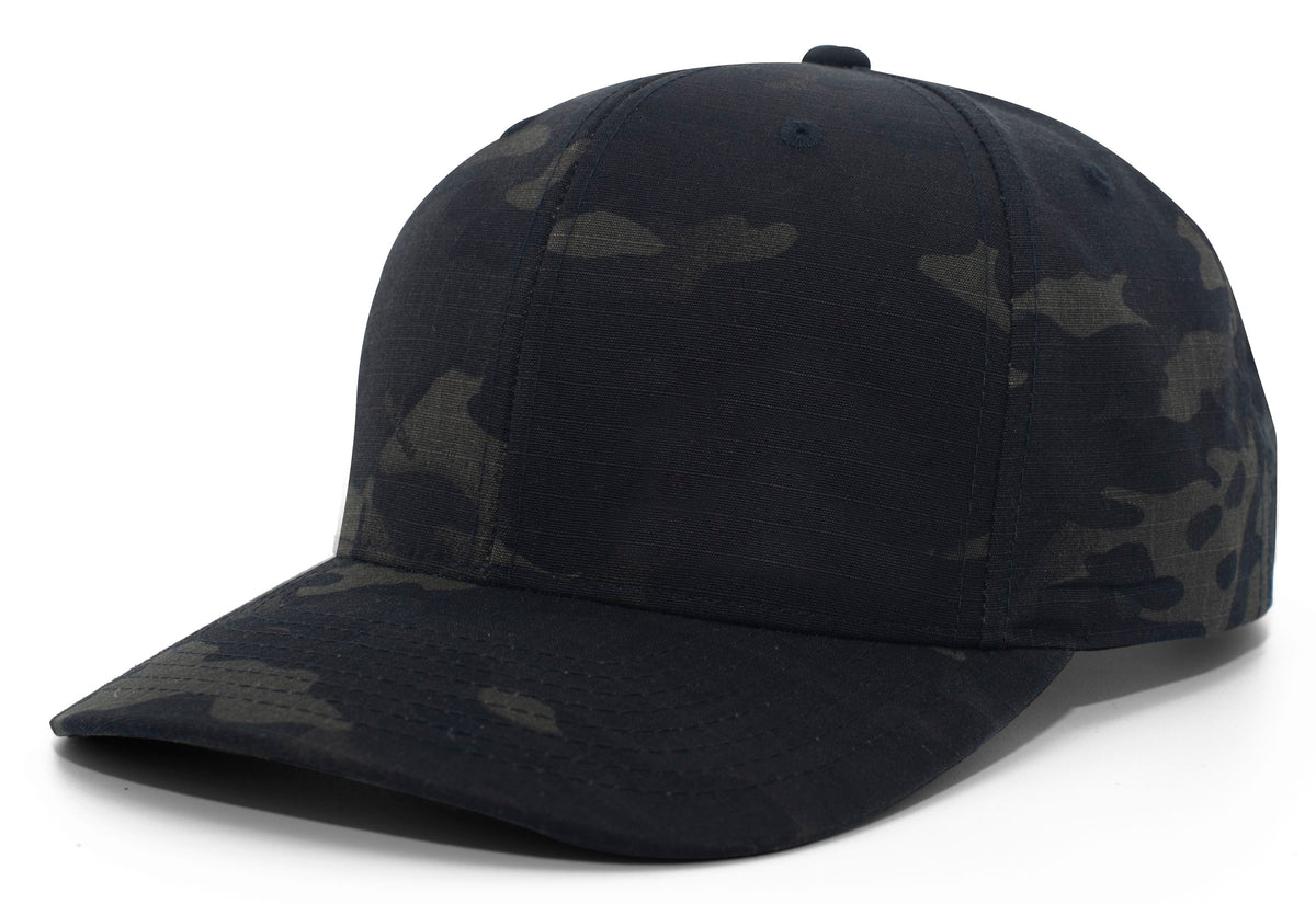 Multicam® Ripstop Cordura Snapback Cap - Multicam Black
