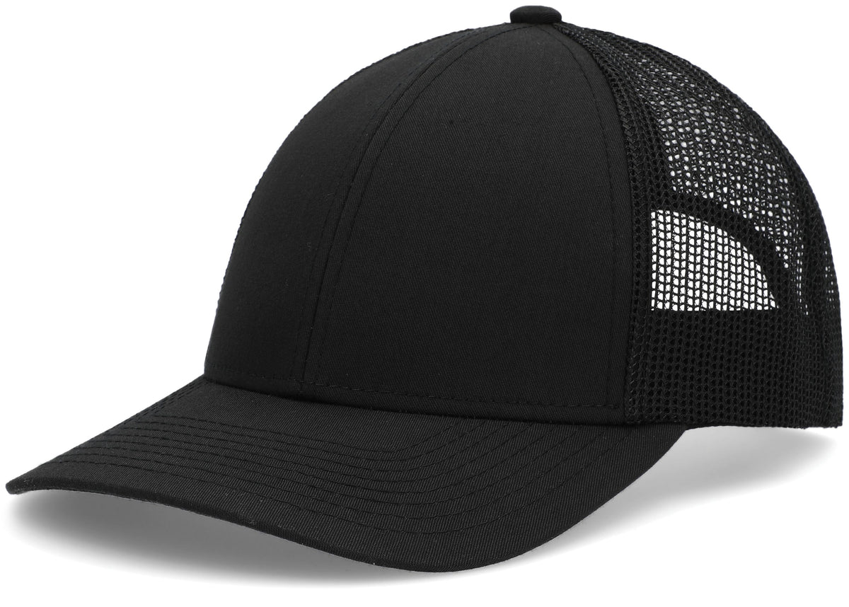 Low-Pro Trucker Cap - Black