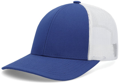 Low-Pro Trucker Cap - Royal/White/Royal