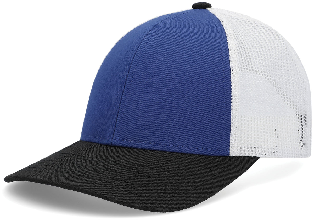 Low-Pro Trucker Cap - Royal/White/Black