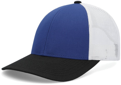 Low-Pro Trucker Cap - Royal/White/Black