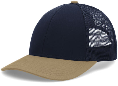 Low-Pro Trucker Cap - Navy/Buck